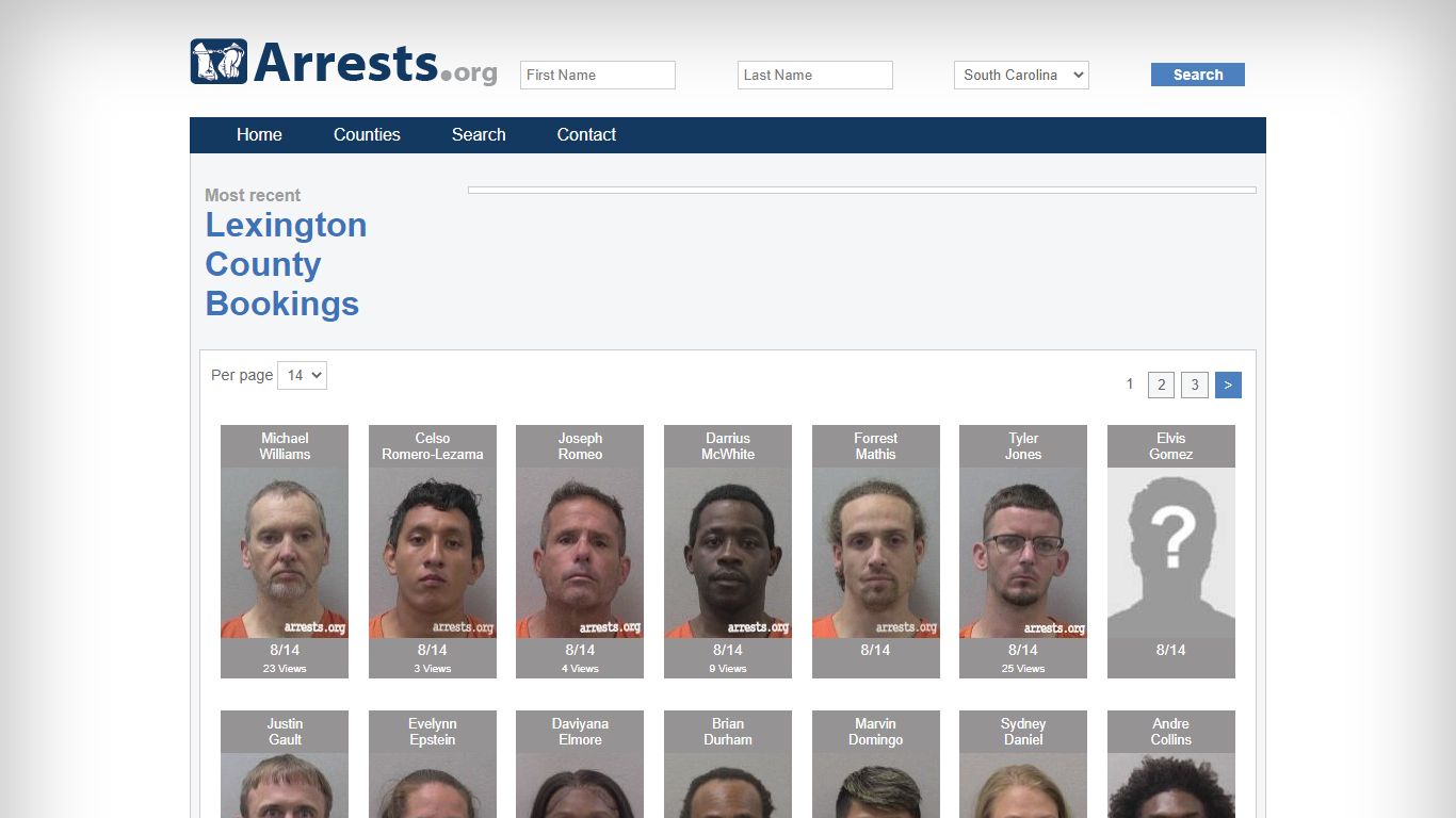 Lexington County Arrests and Inmate Search